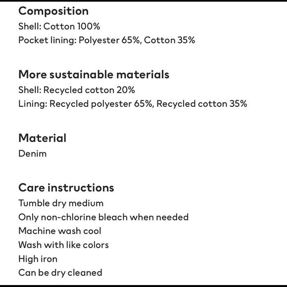 NWT H&M Bermuda Shorts - Picture 9 of 9